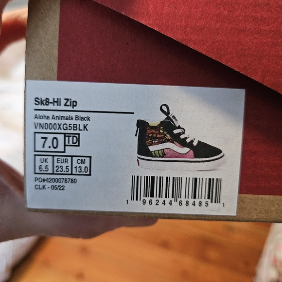 Toddler Vans 7T - Picture 1 of 4